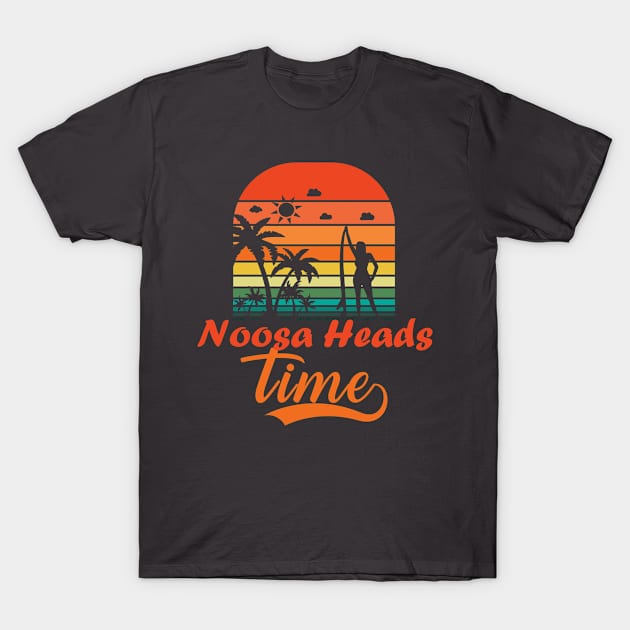 Surfer in Noosa Heads, Australia T-Shirt by ArtDesignDE